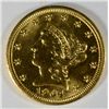Image 1 : 1904 $2.5O GOLD LIBERTY MS-64