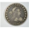 Image 1 : 1806/5 BUST HALF DOLLAR VF OVERTON 102A 6/5