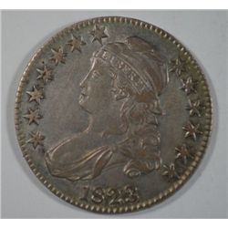 1823 BUST HALF DOLLAR "PERFECT 3" VARIETY OVERTON 110  XF BEAUTIFUL COLOR