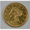 Image 1 : 1873 OPEN 3 $2.5 GOLD NICE AU/BU