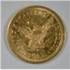 Image 2 : 1873 OPEN 3 $2.5 GOLD NICE AU/BU