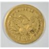 Image 2 : 1858 $2.50 GOLD LIBERTY UNDERRATED EARLY DATE VF/XF LIGHT OBVERSE SCRATCH