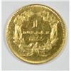 Image 2 : 1855 TYPE 2 $1 GOLD AU/BU REALLY LOOKS NICE STRONG LUSTER
