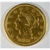 Image 1 : 1853 $2.50 GOLD LIBERTY XF SLIGHT RIM NICKS