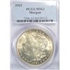 Image 1 : 1921 MORGAN DOLLAR PCGS MS-63