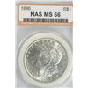 Image 1 : 1886 MORGAN DOLLAR NAS MS-66