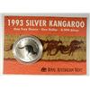 Image 1 : 1993 AUSTRALIAN KANGAROO w/COA