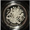 Image 2 : 1993  PIEDFORT silver proof coin w/COA