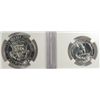 Image 3 : 1964 proof quarter NGCPR67-64 half $ NGCPR68  est $55-$60