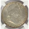 Image 2 : 1958D  Franklin half $  NGC65  est $30-$35