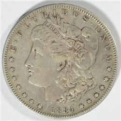 1884S  Morgan $  XF45 all original color