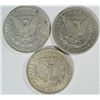 Image 2 : 3 Morgan $ 1900O fine-92O XF-02 XF  est  $120-$130