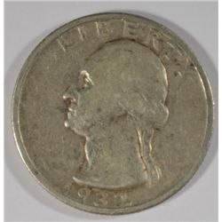 1932-S WASHINGTON QUARTER NICE VF