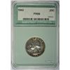 Image 1 : 1942 WASHINGTON QUARTER NTC PROOF 66