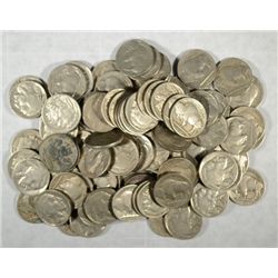 ( 100 ) FULL READABLE DATE BUFFALO NICKELS, VARIOUS DATES