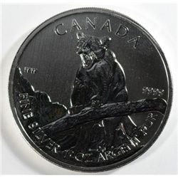 2012   Canada Cougar 1 oz. silver  est $50-$55