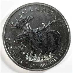 2012   Canada Moose 1 oz. silver  est $50-$55