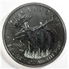 Image 1 : 2012   Canada Moose 1 oz. silver  est $50-$55