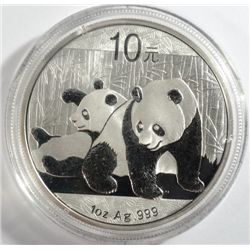 2010   China Panda 1 oz. silver  est $50-$55