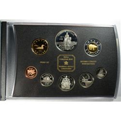 1998 Canada proof set 8 coin set sterling w/COA