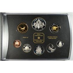 2000 Canada proof set 8 coin set sterling w/COA