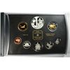 Image 1 : 2002  Canada proof set 8 coin set sterling w/COA