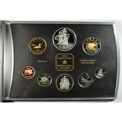 2004 Canada proof set 8 coin set sterling w/COA