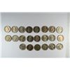 Image 4 : ( 4 ) 1971 UNC.EISENHOWER 40% SILVER DOLLARS IN ORIGINAL BLUE  PACKAGING