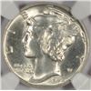 Image 2 : 1942 Mercury Dime NGC MS65 GEM