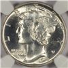 Image 2 : 1943-S Mercury Dime NGC MS66 GEM