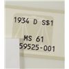 Image 2 : 1934D  Peace $