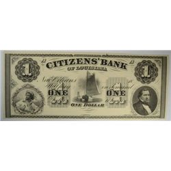 $1  Remainder note CITIZENS' BANK LA    CU