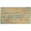 Image 2 : 1863 25 cent LAND PLEDGE NOTE STATE of FLORIDA   AU