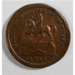 1863  Civil War UNION FOREVER PATRIOTIC token  176/241  R1  XF