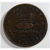 Image 1 : 1837  HARD TIMES TOKEN DONKEY TURTLE  XF