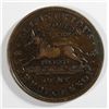 Image 2 : 1837  HARD TIMES TOKEN DONKEY TURTLE  XF