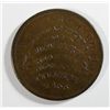 Image 2 : 1834  HARD TIMES TOKEN HM & EI RICHARDS  HT-150 R2