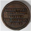 Image 2 : North American token saluting the American farmer dated 1818