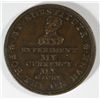 Image 2 : 1834   HARD TIMES TOKEN  MY EXPERIMENT MY CURRENCY MY GLORY MY VICTORY