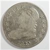 Image 1 : 1830  Bust half $ VG  est $55-$60
