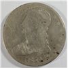 Image 1 : 1839 reeded edge  Bust half $ VG rim ding 9:00 obverse est $50-$55