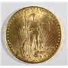 Image 1 : 1928 $20.00 ST.GAUDENS GOLD MS64, HAS MARK PM REV. STILL NICE!