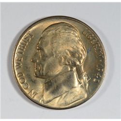 1942-D JEFFERSON NICKEL MS65 GEM!
