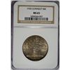 Image 1 : 1935 CONNECTICUT HALF DOLLAR NGC MS 65 COLOR!