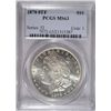 Image 1 : 1878 8TF MORGAN DOLLAR PCGS MS 63
