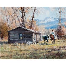 Hunter's Cabin by Grelle, Martin
