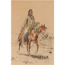 Crow Injun by Gollings, William