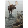 Image 1 : Silent Waters Moose by Seerey-Lester, John