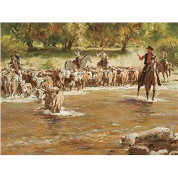 River Crossing by Teague, Donald