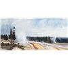 Image 1 : Black Bears in Geyser Basin by Coleman, Michael
